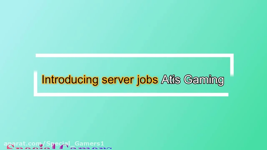 نگاهی به شغل های سرور | Atis Gaming |