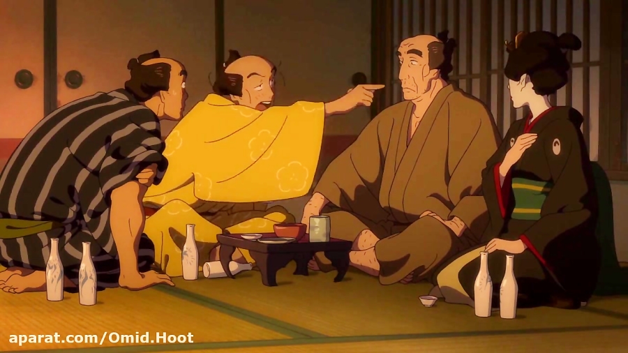 انیمیشن (زندگینامه/تاریخی)خانم هوکسای با دوبله فارسی Miss Hokusai 2015 زمان5244ثانیه