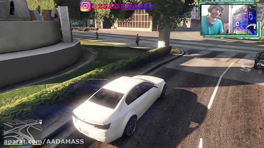 دومین چالش بزرگ GTA V در کانال آداماس ..چالش جی تی ای 5