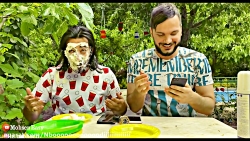 دوربین مخفی چالش نخندیدن اگه ت...