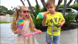 دیانا و بستنی فروشی دیانا و رو...