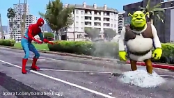 انیمیشن مبارزه باحال مرد عنکبو...