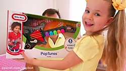 دیانا و اسباب بازی های جدید مو...