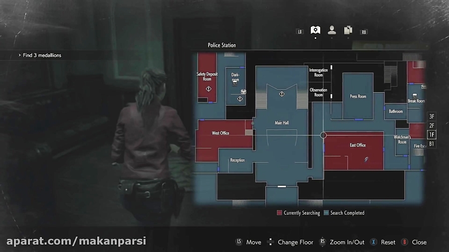 راهنمای قدم به قدم رزیدنت اویل 2 Resident Evil کلیر - ق 2