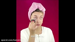 اموزش کشیده کردن چشم با ارایش...