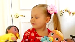 برنامه کودک دیانا و روما عروسک...