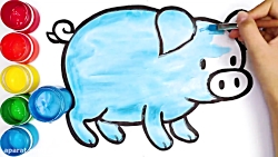 نقاشی خوک بزرگ