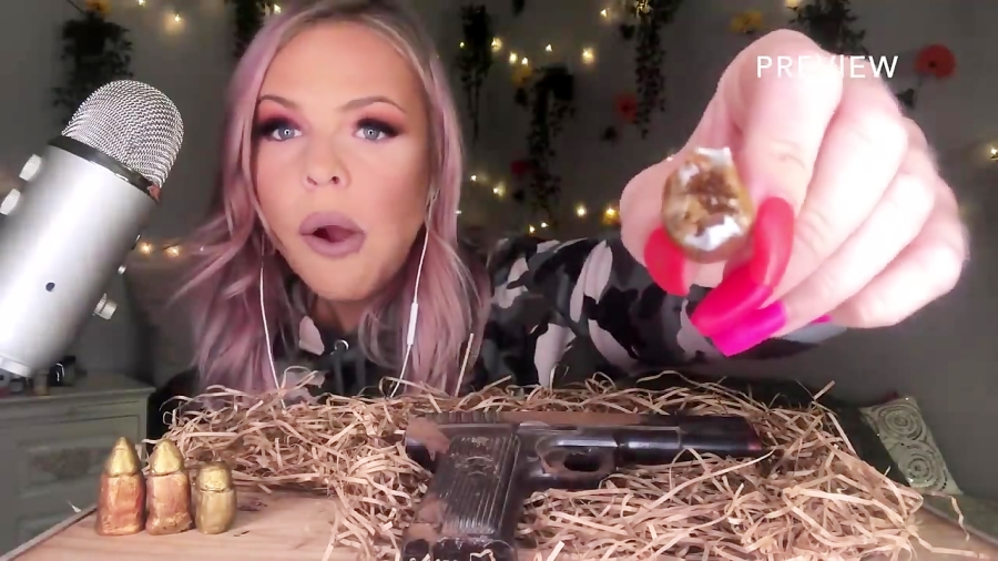 چالش اسمر  خوردن کلت کمری !