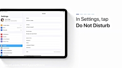 فعال سازی قابلیت Do Not Disturb در آیفون و آیپد :: دوبله