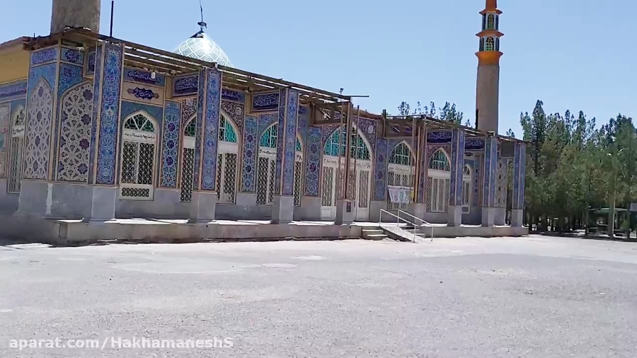 اینجا کرمان - اختیار آباد- بارگاه امامزاده بی بی حکیمه (بی بی دختر) . خرداد  ۹۹