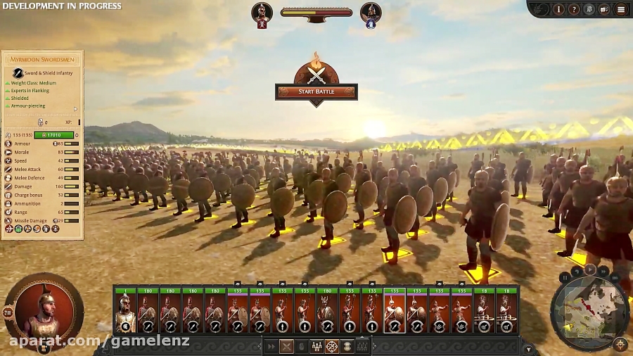 اولین تریلر گیم پلی بازی Total War: Troy