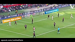 درخشش فن د بیک در پیراهن آژاکس