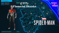 بازی Marvel#039;s Spider-Man بعد از داستان(منطقه Financial District)