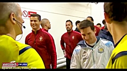 تقابل کریستیانو رونالدو و لیون...