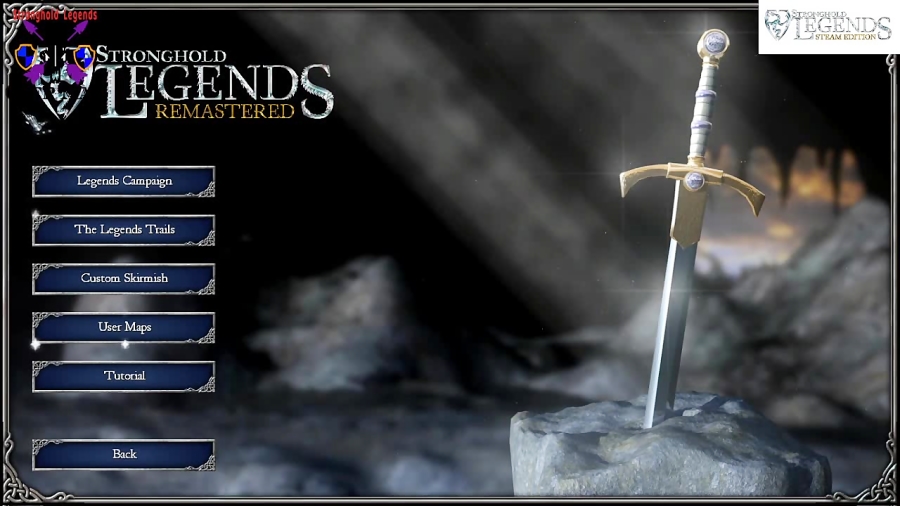 چگونه مرحله ی 1 از تریل بازی Stronghold legends را رد کنیم؟
