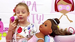 استیسی و پدر ، بازی در سالن زی...