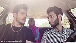 دوربین مخفی دختره از ترس داشت...