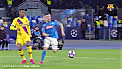 خلاصه بازی؛ ناپولی ۱-۱ بارسا