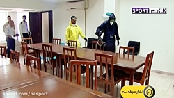 میزان آمادگی ورزشگاه آزادی