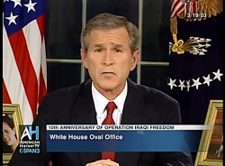 Bush Announces Start of Iraq W...