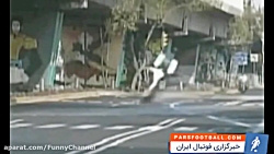 فیلم ؛ طنز ؛ موتور سواری که با...