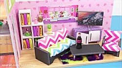 ساخت خانه عروسکهای باربی