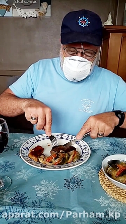 نحوه رستوران رفتن در ایام کرون...