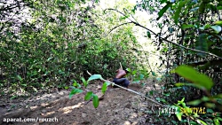 ساخت استخر مخفی به شکل عمارت ق...