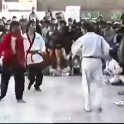 مبارزه کونگ فو و کاراته