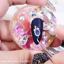 مدل های آرایش و تزئین ناخن