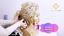 مدل موی موج دار مجلسی