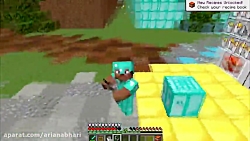 ساخت شمشیر جادویی در ماین کراف...