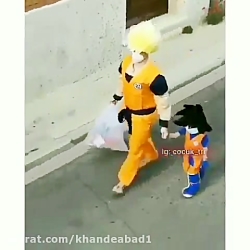 تو قرنطینه، بابا و دختر