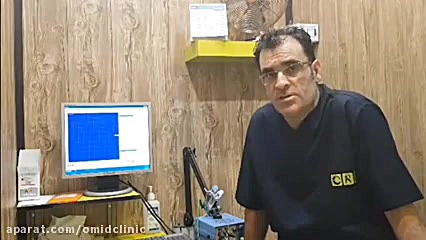 تست نوار عصب و عضله (2) لیزر فرکشنال