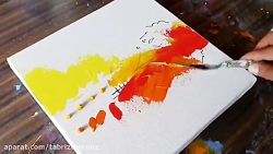 نقاشی آیستره -یک منظره