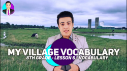 ویدیو آموزش لغات مربوط به روستا در زبان انگلیسی هشتم