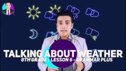 ویدیو آموزش مکالمه در مورد آب و هوا در زبان انگلیسی هشتم