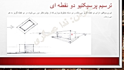 درک و بیان قسمت ترسیم پرسپکتیو دو نقطه ای استاد عسگری -1