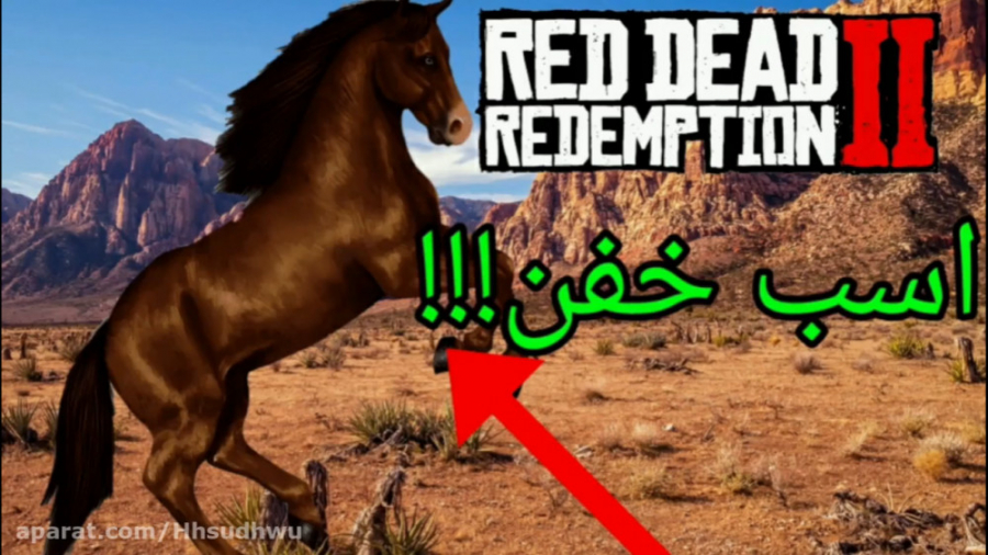 مکان اسب خیلی خفن در  red dead redemption2