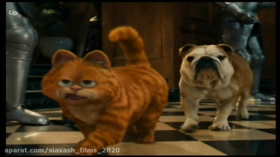 دوبله فارسی انیمیشن " گارفیلد در داستان دو گربه Garfield in the story two cats " زمان4912ثانیه