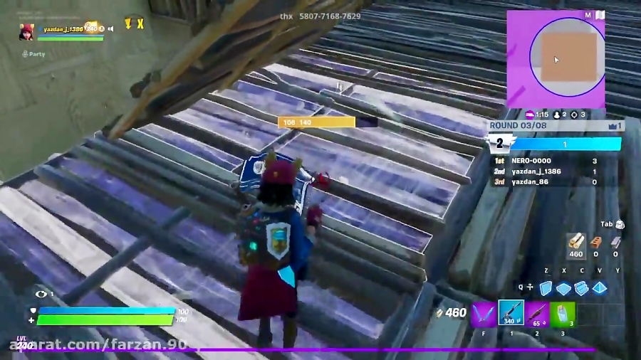 گیم پلی کریتیو فورتنایت باکس فایت با دوستان