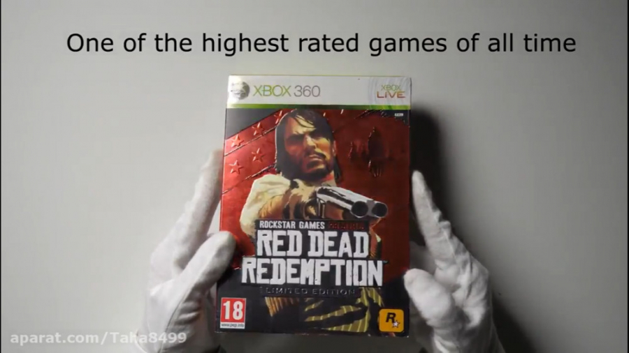 آنباکسینگ دیسک بازی red dead redemption 1