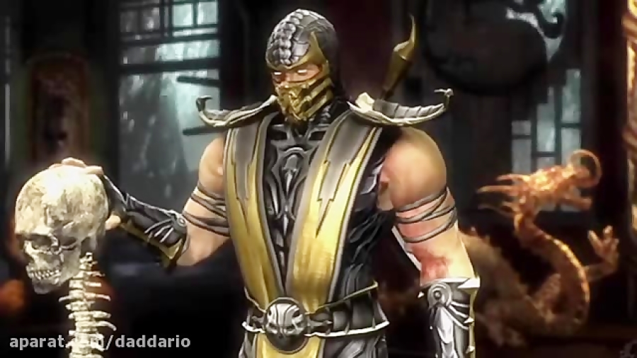 شخصیت اسکورپین بازی مورتال کامبت - Mortal Kombat Scorpion