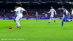 چرا رونالدو کمتر از مسی پاس گل...