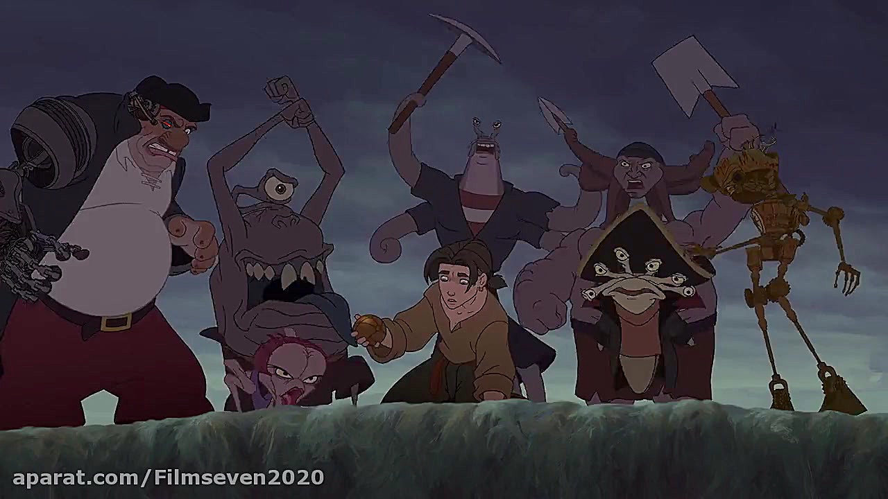 انیمیشن سینمایی ماجراجویی سیاره گنج دوبله فارسی Treasure Planet 2002 زمان5723ثانیه