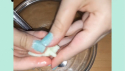 اموزش اسلایم  پفکی بدون چسب و...