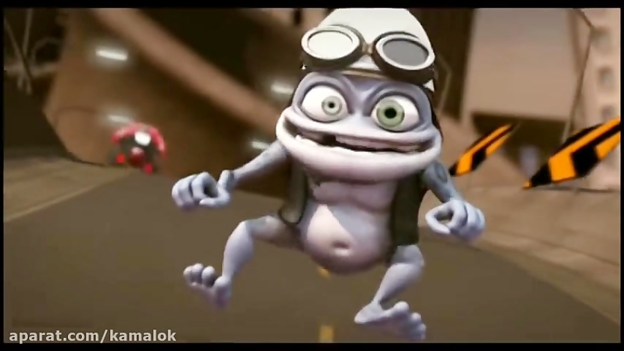 crazy frog on a bike