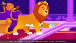 قصه کودکانه دوشیزه و شیر :: دا...