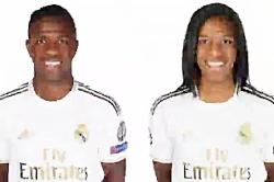 ورژن دخترانه بازیکنان رئال ماد...