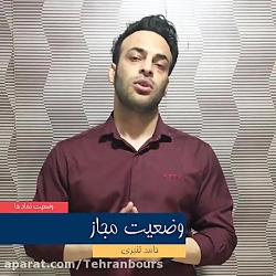 وضعیت نماد ها در بورس